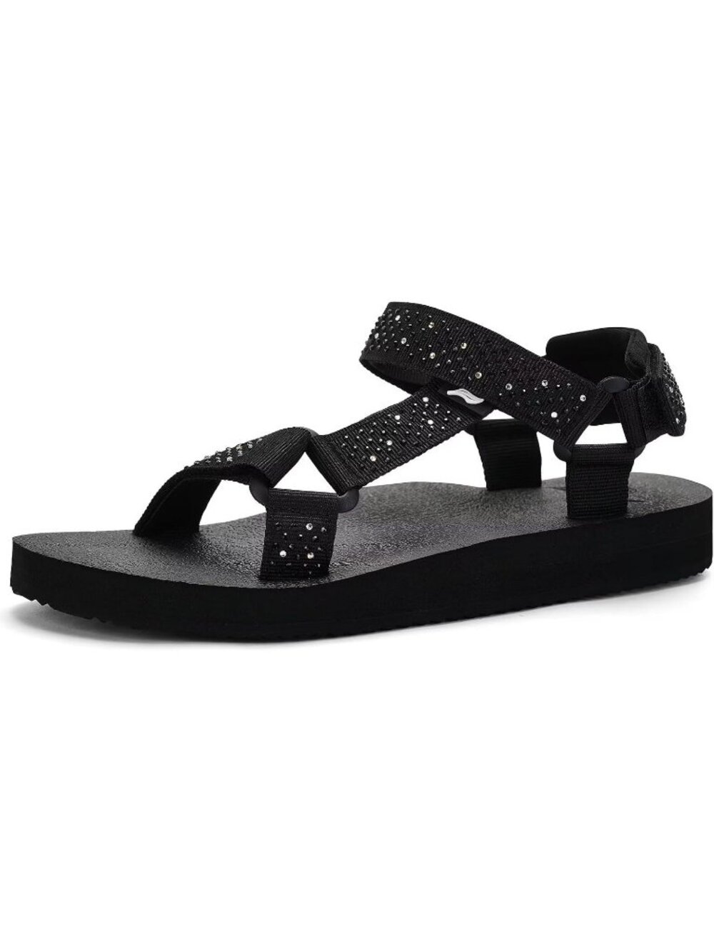 Women's Black Diamond Yoga Mat Insole Light Weight Outdoor Hiking Sandal Shoes